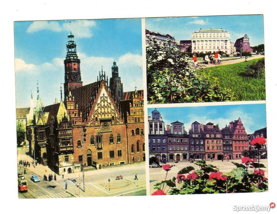 WROCŁAW OPERA POCZTÓWKA WIELOWIDOKOWA Krynki