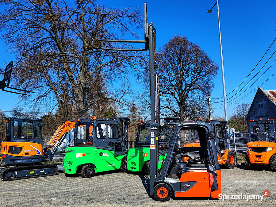 Wózek widłowy elektryczny Linde E1402 14 t Kęty