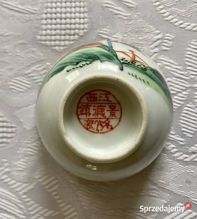 Pucharek porcelanowy Jiangxi Jingdezhen Min Ci Warszawa