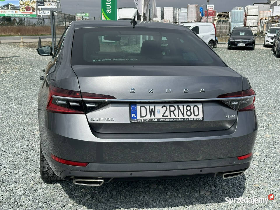 koda Superb 20 TSI LK 4x4 272 2022 DSG FV23 dolnośląskie Wrocław sprzedam
