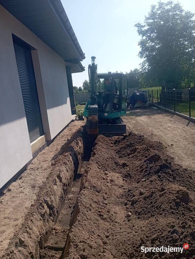 Usługa minikoparka Pozostałe usługi wielkopolskie Bogusławice