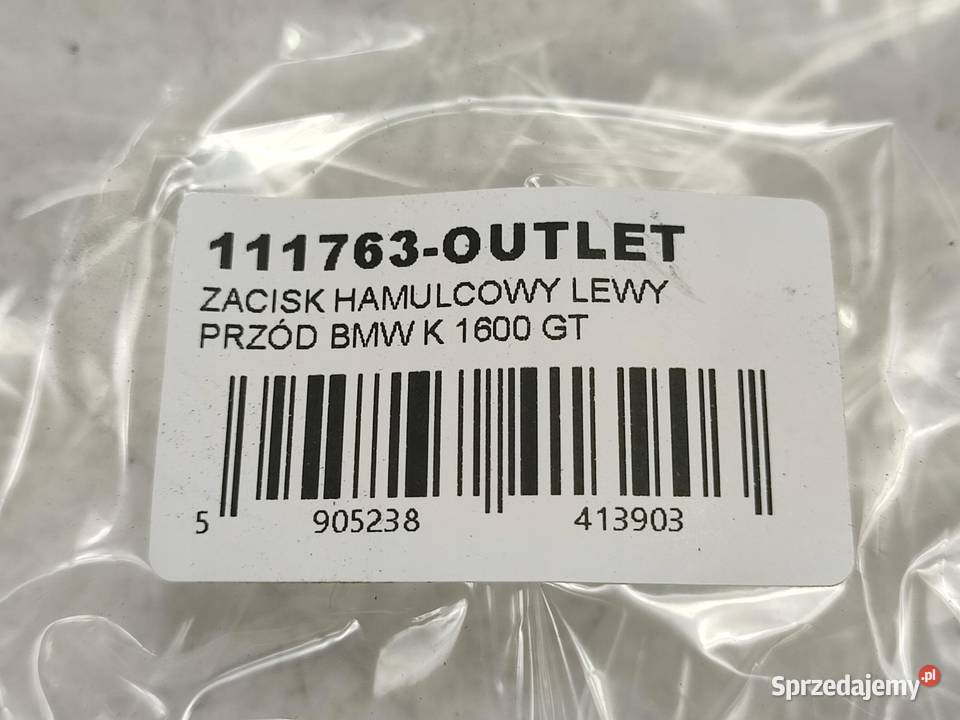 ZACISK HAMULCOWY LEWY PRZÓD BMW K1600 GT osobowe