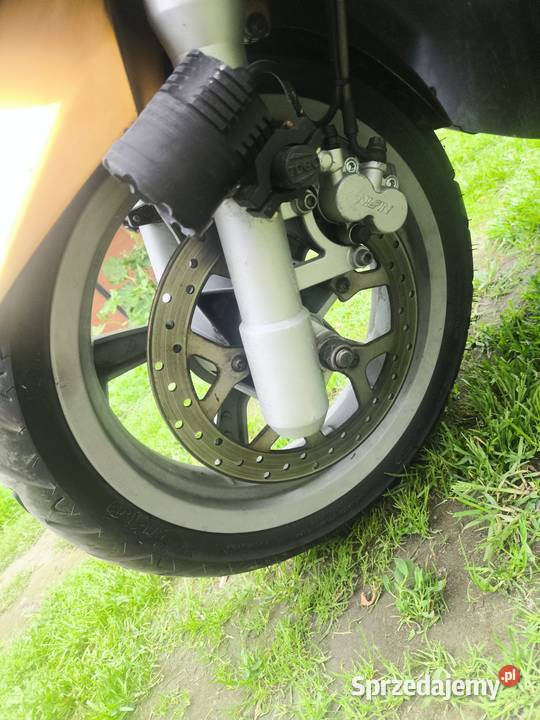 Peugeot satelis 125 uszkodzony wał i talerz 37555km lubelskie Opole Lubelskie