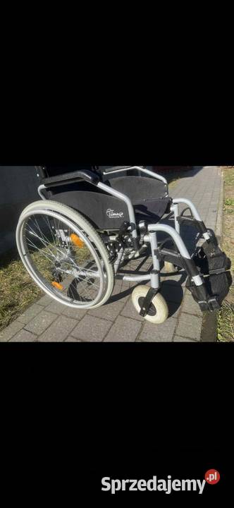 Wózek inwalidzki składany lekki sprawny Koprzywnica