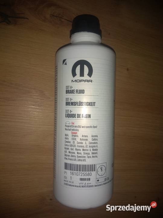 Płyn hamulcowy DOT4 Mopar lubelskie sprzedam
