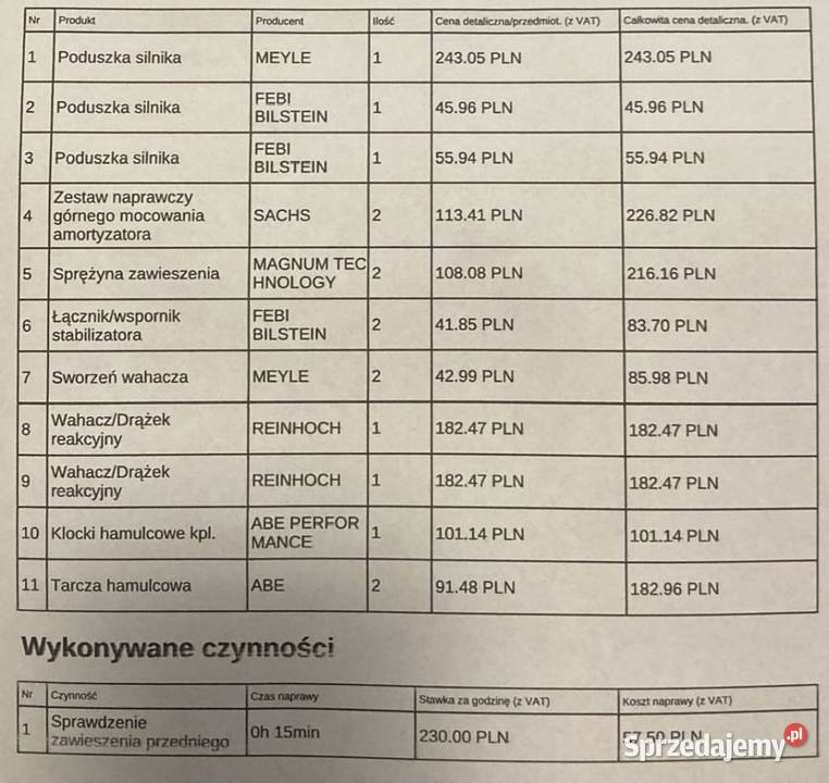 Citroen C4 Grand Picasso serwisie C4 Grand Picasso wielkopolskie Plewiska