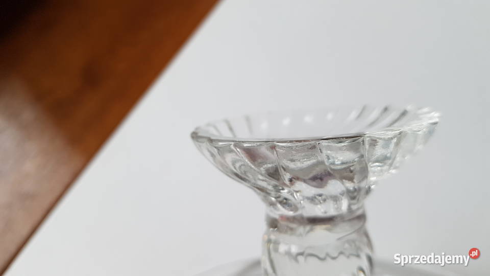 Kaganek Spirelli Ząbkowice szkło PRL Dąbrowa Górnicza