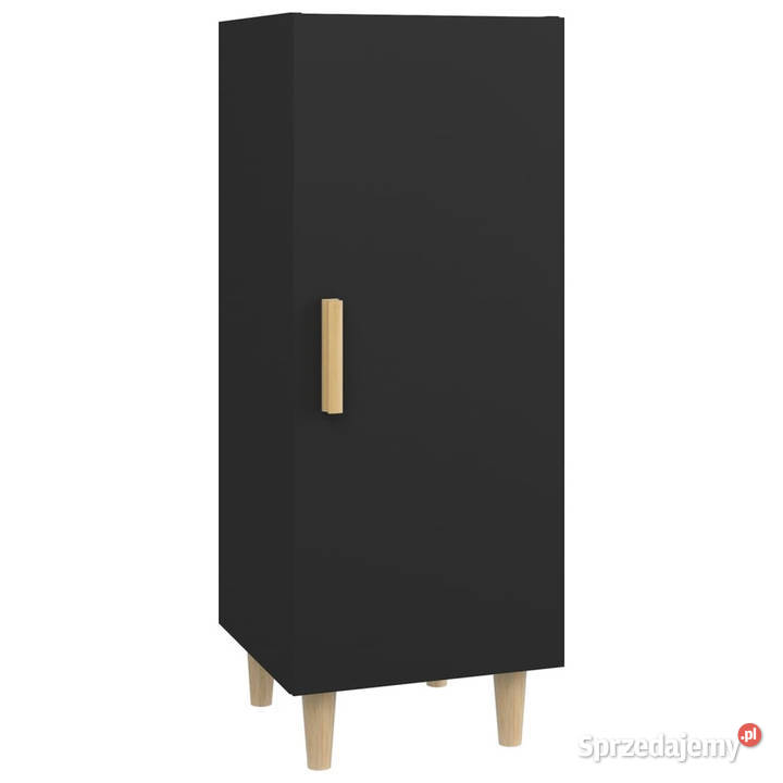 Szafka czarna 345x34x90 materiał drewnopochodny Warszawa sprzedam