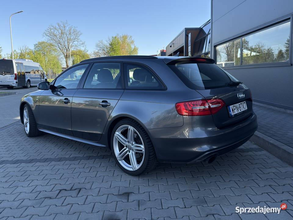 Audi A4 B8 18 SLine Daytona Grey BO elektryczne lusterka Płońsk