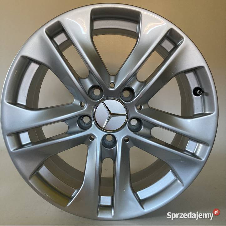 Mercedes W204 4xOryginalne felgi 7Jx16 ET43 Zgorzelec
