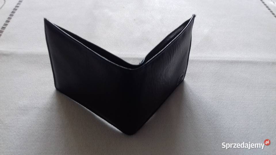 Portfel czarny Casual Purse ekoskóra do Kraków