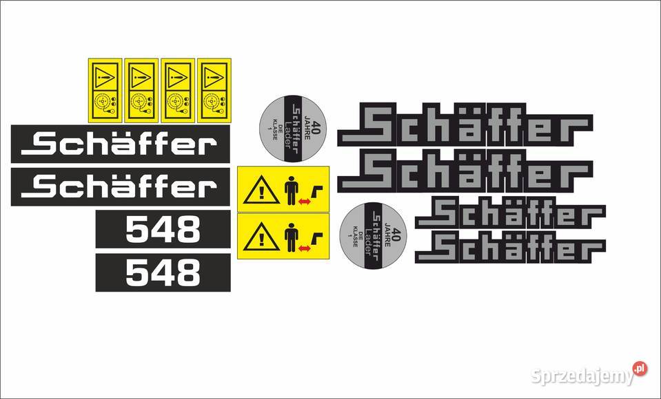 Naklejki schaffer 548 i inne modele super mocne Bydgoszcz