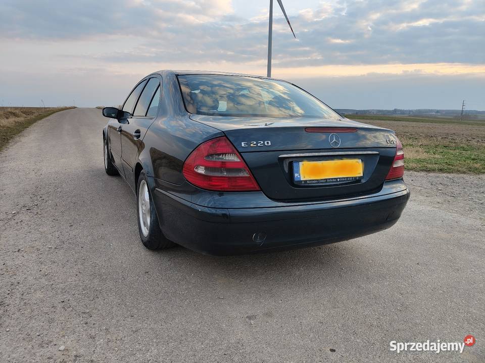 Mercedes w211 22 CDI 136 2002 Manual 2kpl kół