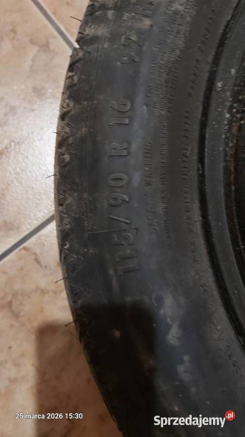 Koło dojazdowe BMW 16 seria 3 Wejherowo