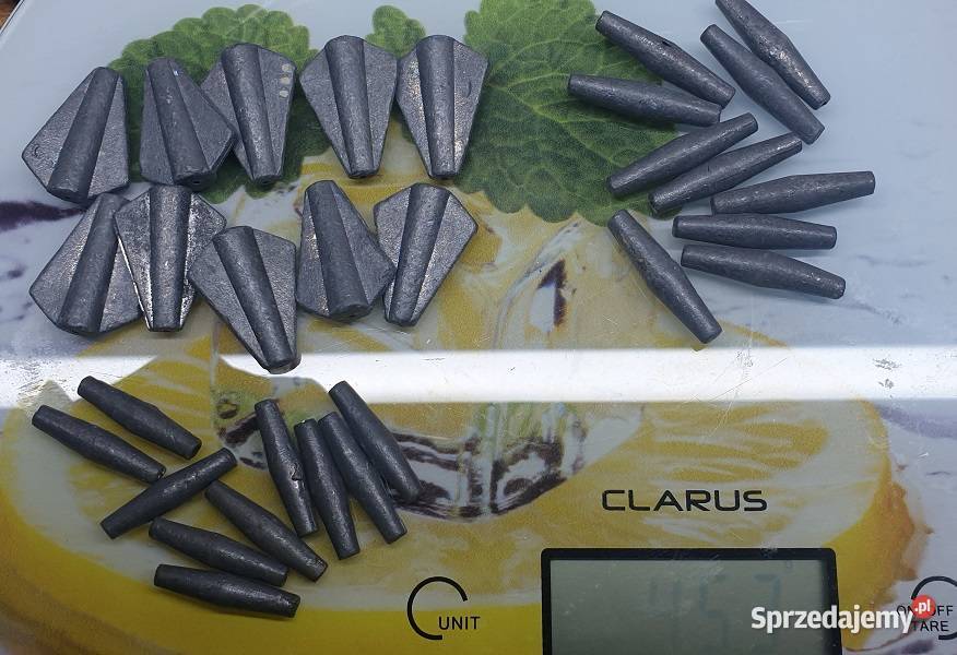 Ciężarki wędkarskie na sztuki różne Reszel sprzedam