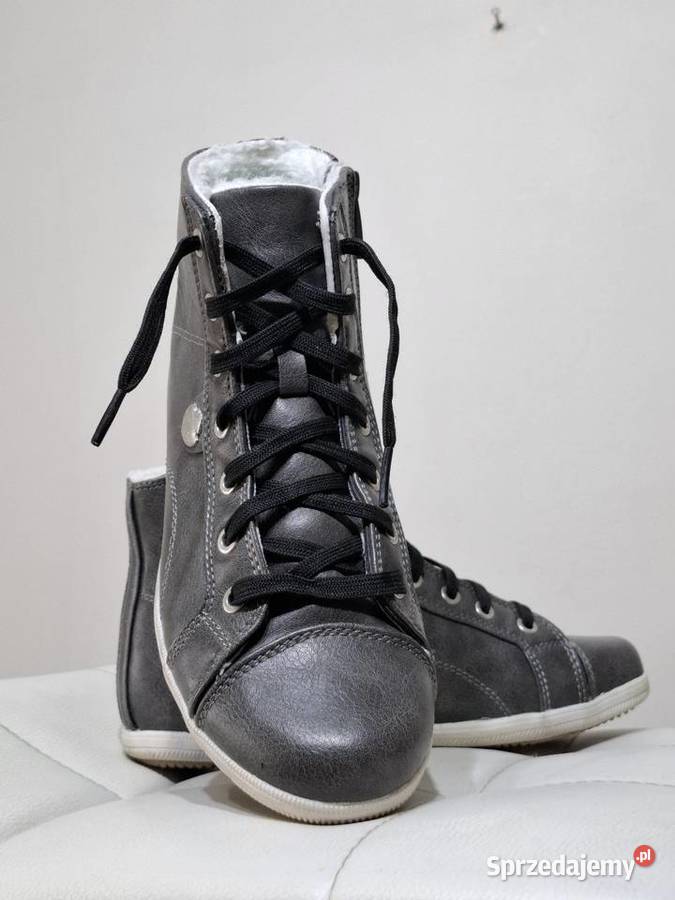 Alley 37 ocieplane botki sneakersy wiosenne Kraków