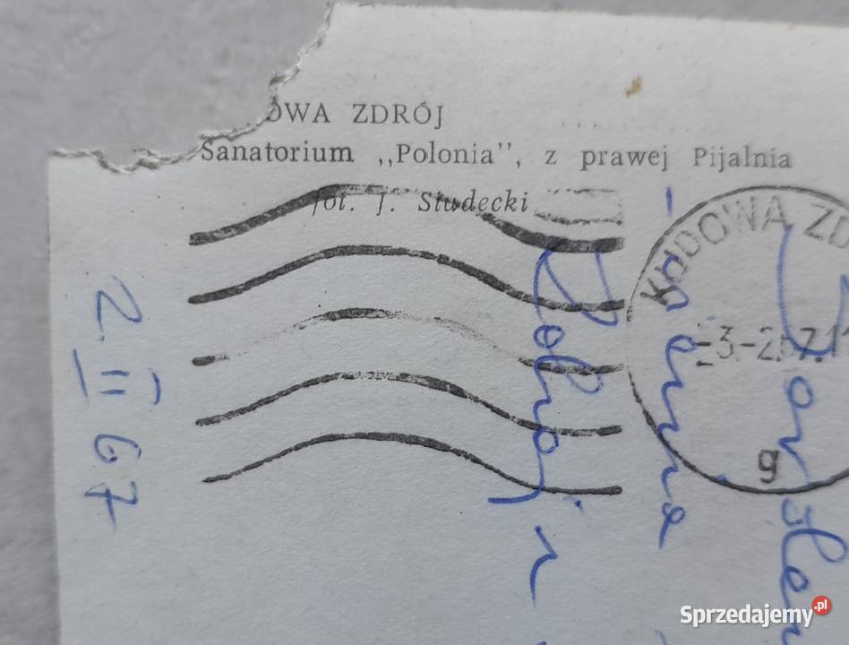 Stare kartki pocztowe pocztówki PRL Kudowa Lądek Dąbrowa Górnicza