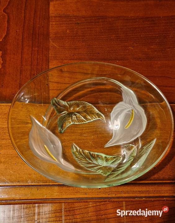 Oryginalna SALATERKAMISA szkłowypukły motyw lubelskie Lublin