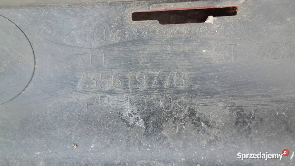 FIAT 500 LIFT ZDERZAK TYLNY TYL śląskie