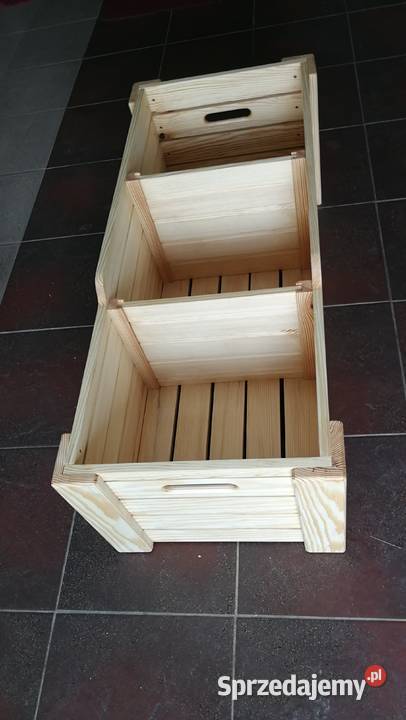 Skrzynka na winyle duża 170 płyt potrójna z Radków