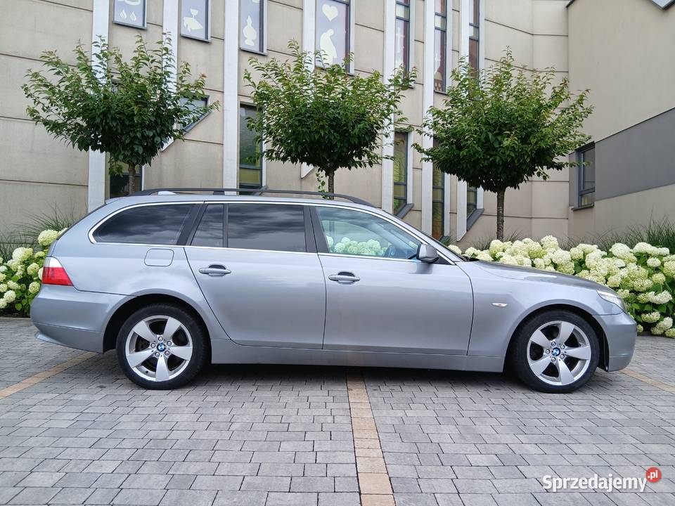 BMW 525D E61 177 Automat Przebieg 262 Prywatne poduszka powietrzna Gliwice