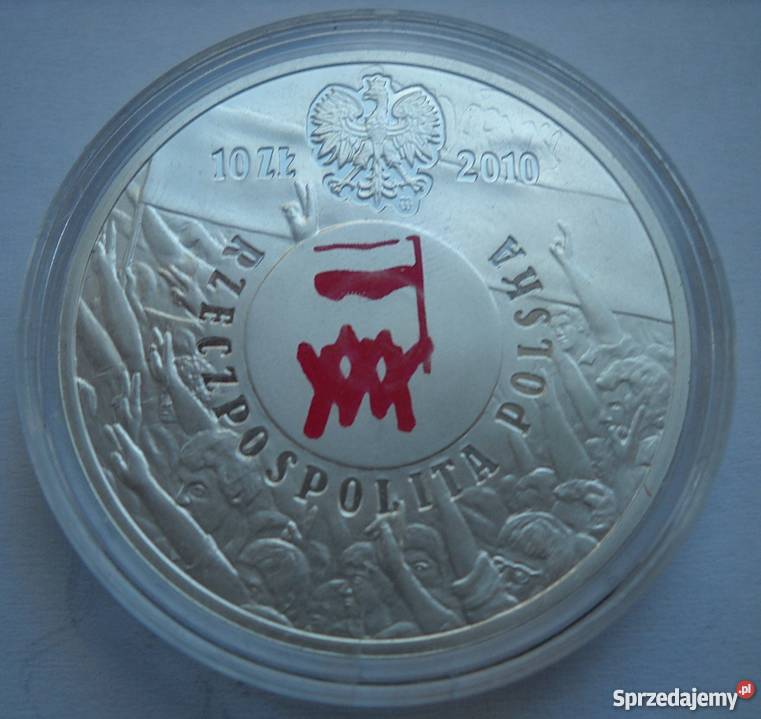 POLSKA10 2010 rSREBRO 925 POLSKI SIERPIEŃL Legionowo
