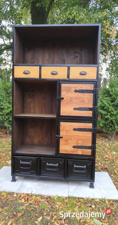 BieliźniarkaRegał industrialnySzafka Komoda loft mazowieckie Warszawa sprzedam