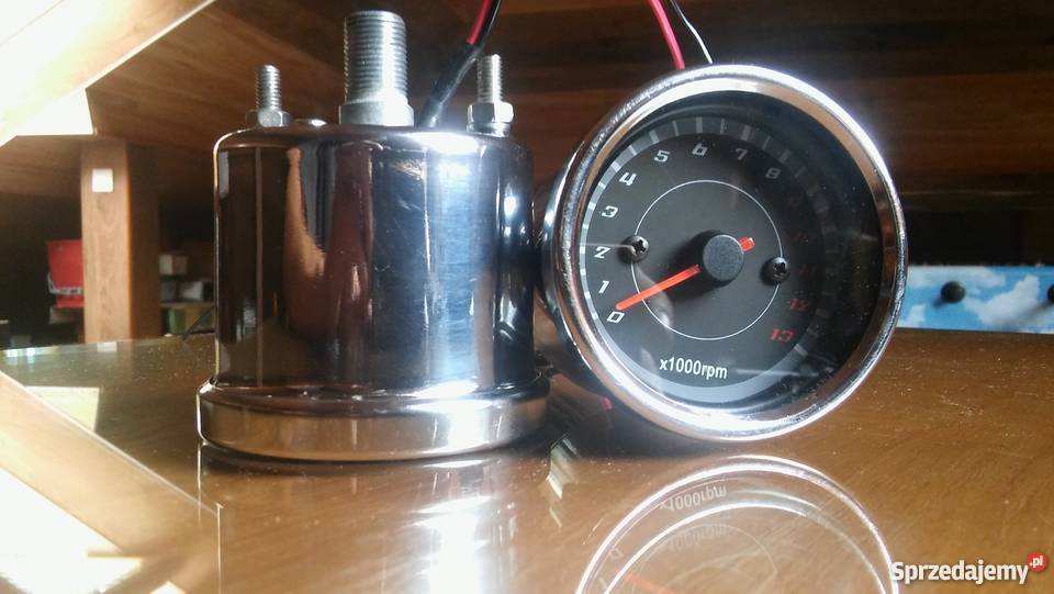 Liczniki zegary cafe racer custom retro wielkopolskie Białobłoty sprzedam
