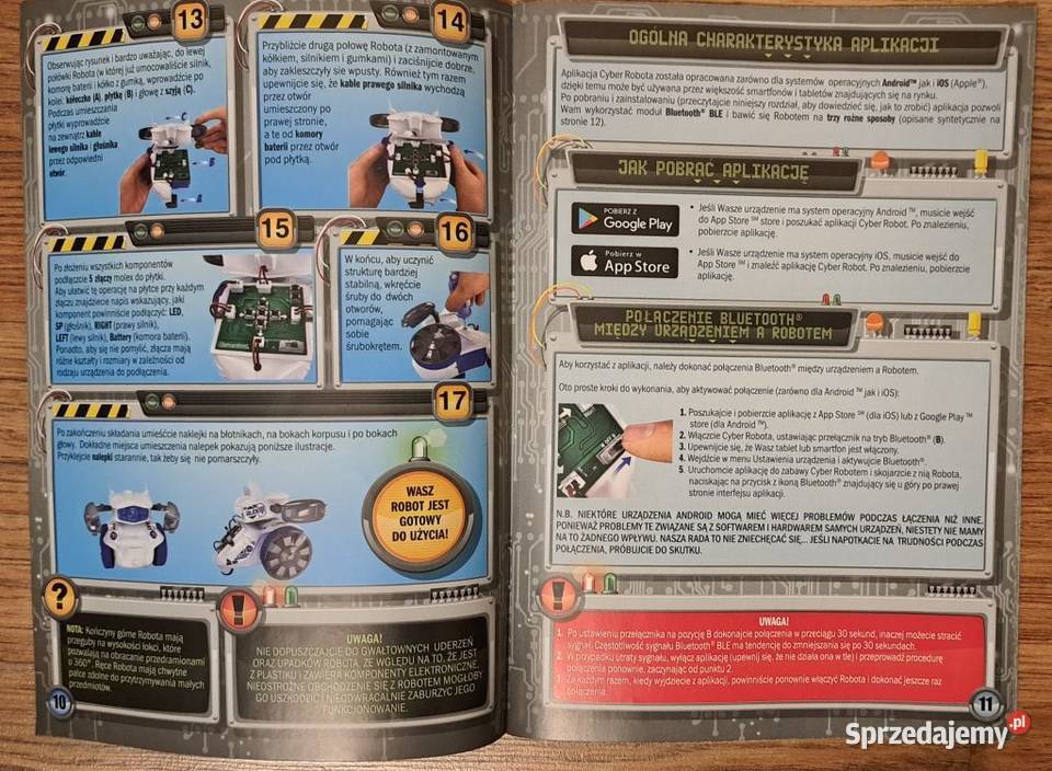 Cyber Robot firmy Clementoni programowalny Zielona Góra