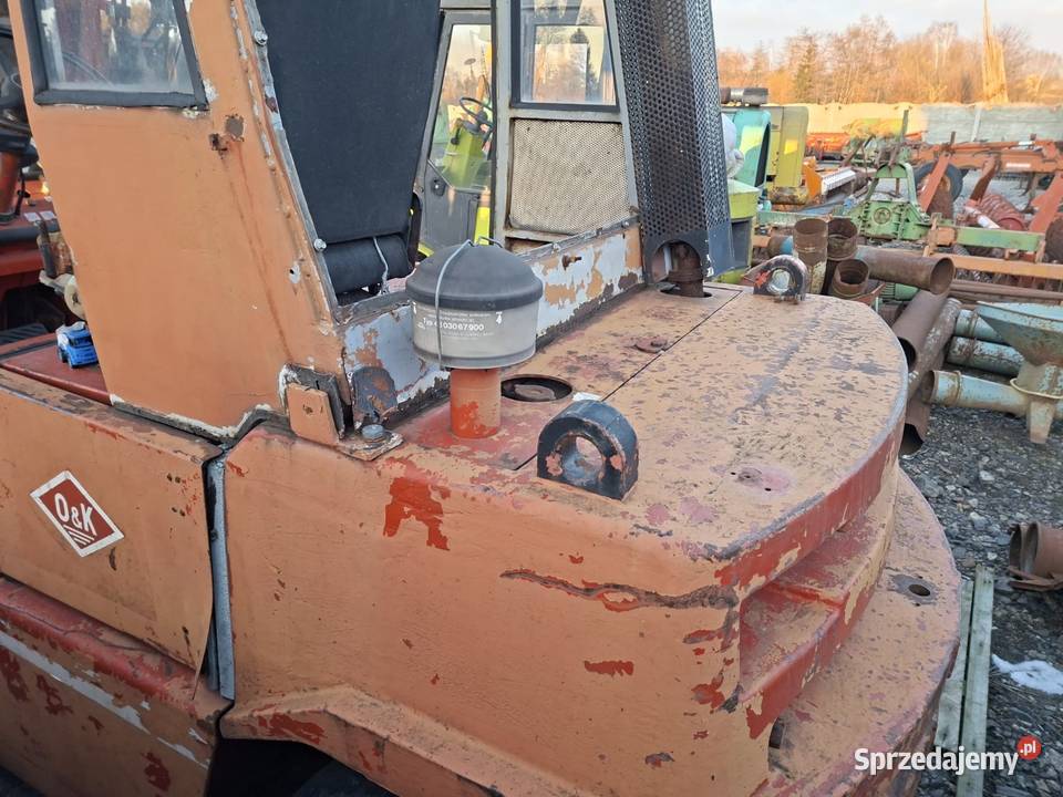 Wózek widłowy OK model V 40 łódzkie Bolesławiec