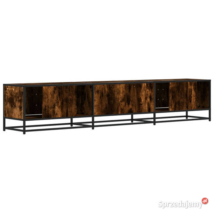 Szafka pod TV przydymiony dąb 210x35x41 mazowieckie Warszawa