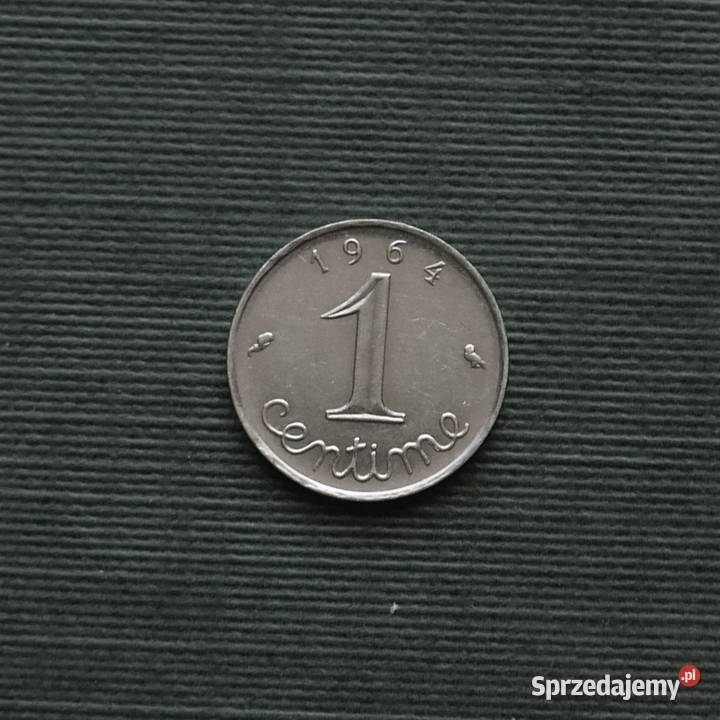 FRANCJA 1 centym 1964r Gliwice sprzedam