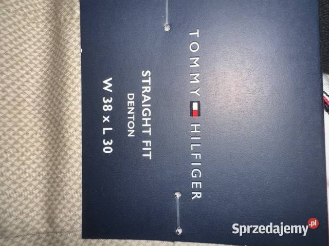 Tommy Hilfiger Denton straight fit bawełna Dąbie