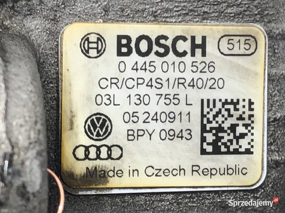 POMPA WTRYSKOWA VW PASSAT B7 03L130755L 20 170