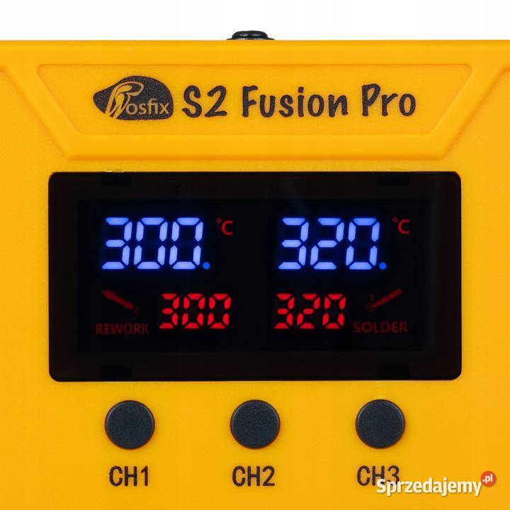 Stacja Lutownicza Rosfix S2 Fusion Pro 760W 2w1 Spawarki i lutownice Ludźmierz