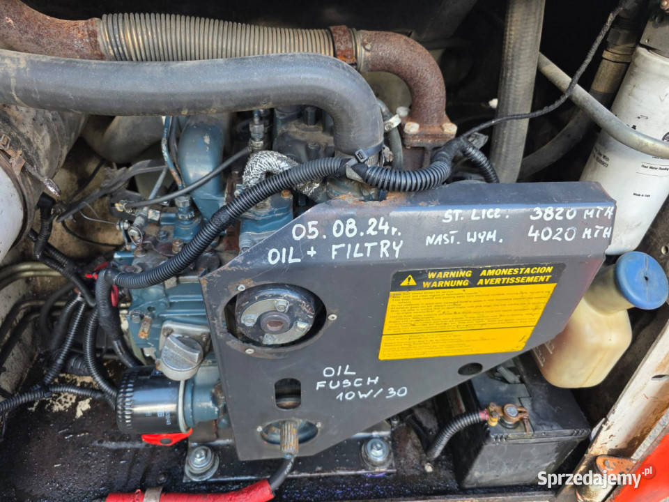 Miniładowarka Bobcat 643 łyżka i widły w Owczary