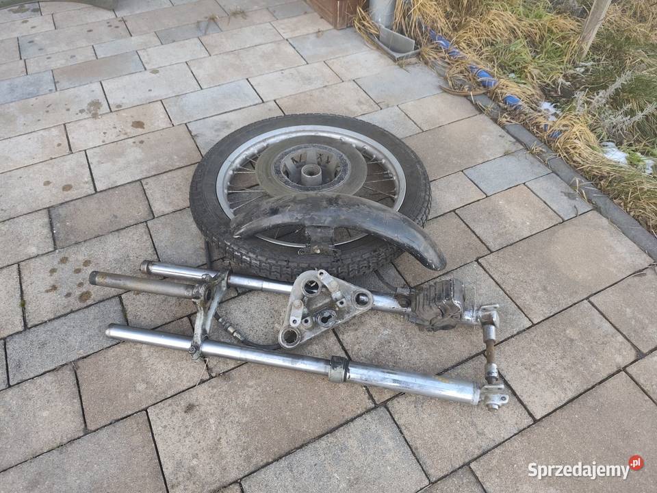 MZ ETZ przód koło tarcza zacisk blotnik Opole