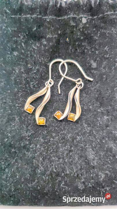 Srebrne kolczyki srebro śląskie Lubliniec