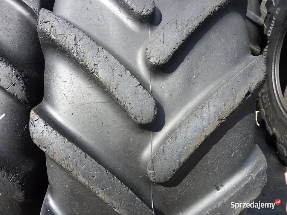 2x Opona używana rolnicza 58070R38 MICHELIN 1800 Zaścianki