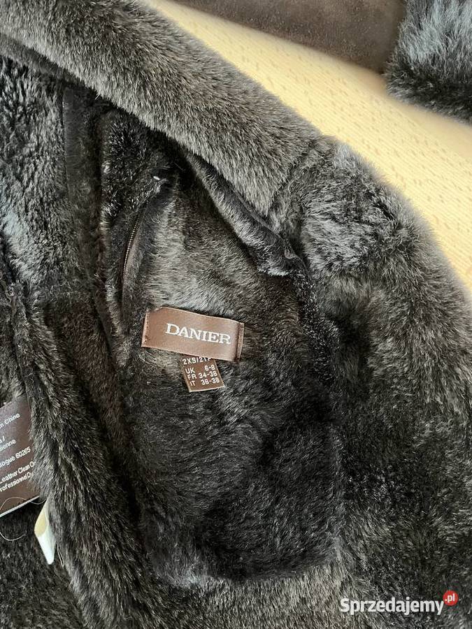 Kożuch damski brązowy kanadyjski Danier S Gdańsk