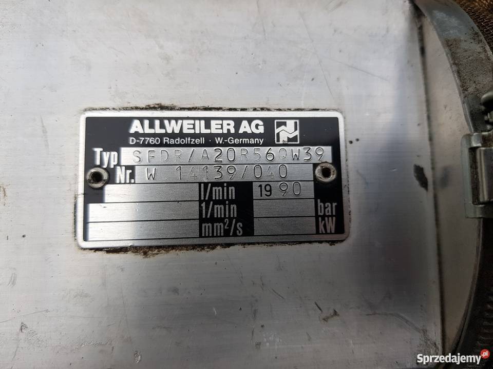 Pompa Hydrauliczna ALLWEILER SFDRA20R56QW39