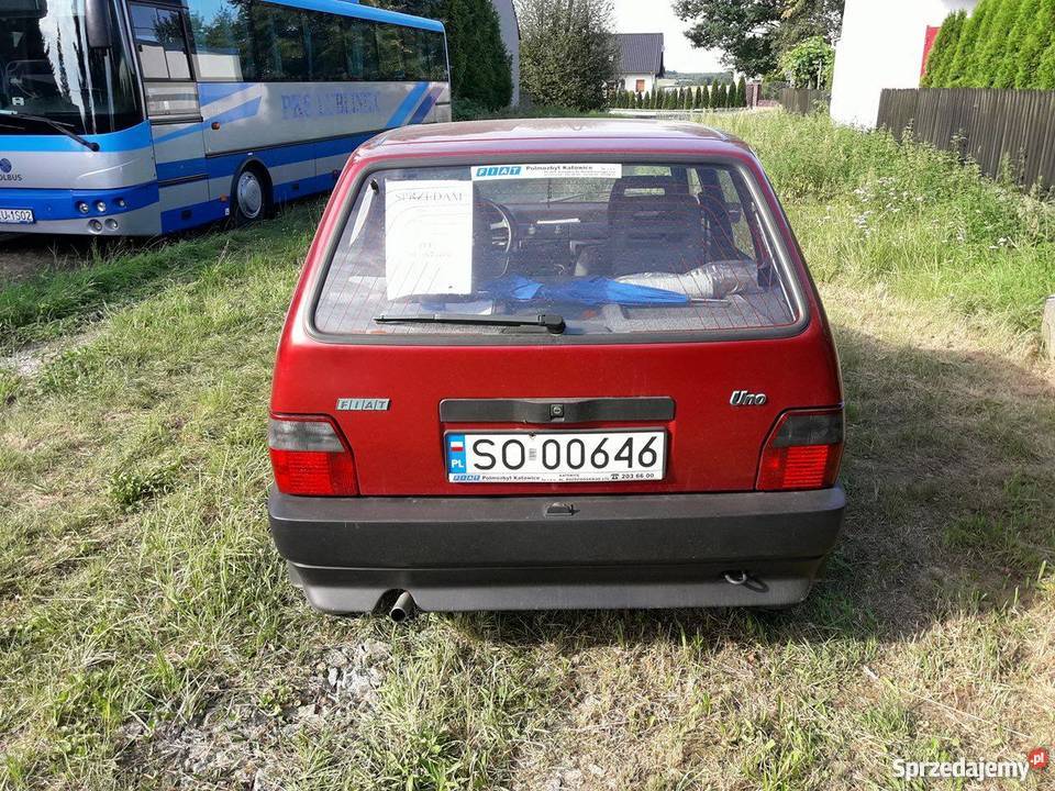 FIAT UNO 09 godny wiśniowy Praszka sprzedam