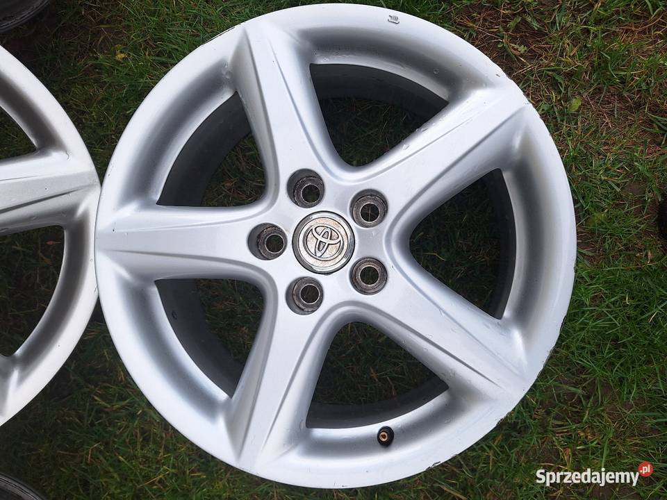 Felgi alu toyota 17 5x1143 t25 rav Avensis lexus Samochodowe Sobienie-Jeziory