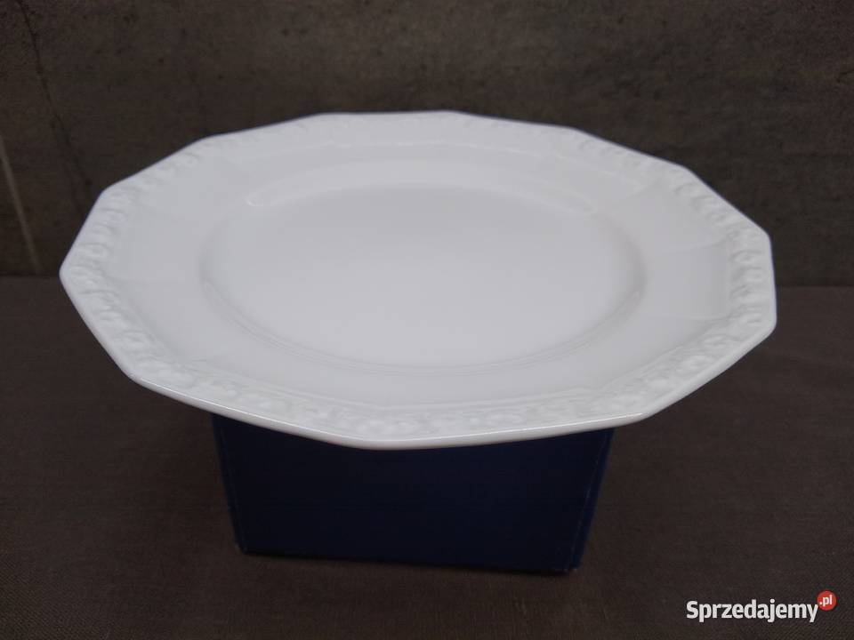 Rosenthal Biała Maria talerz deserowy wielkopolskie Kalisz
