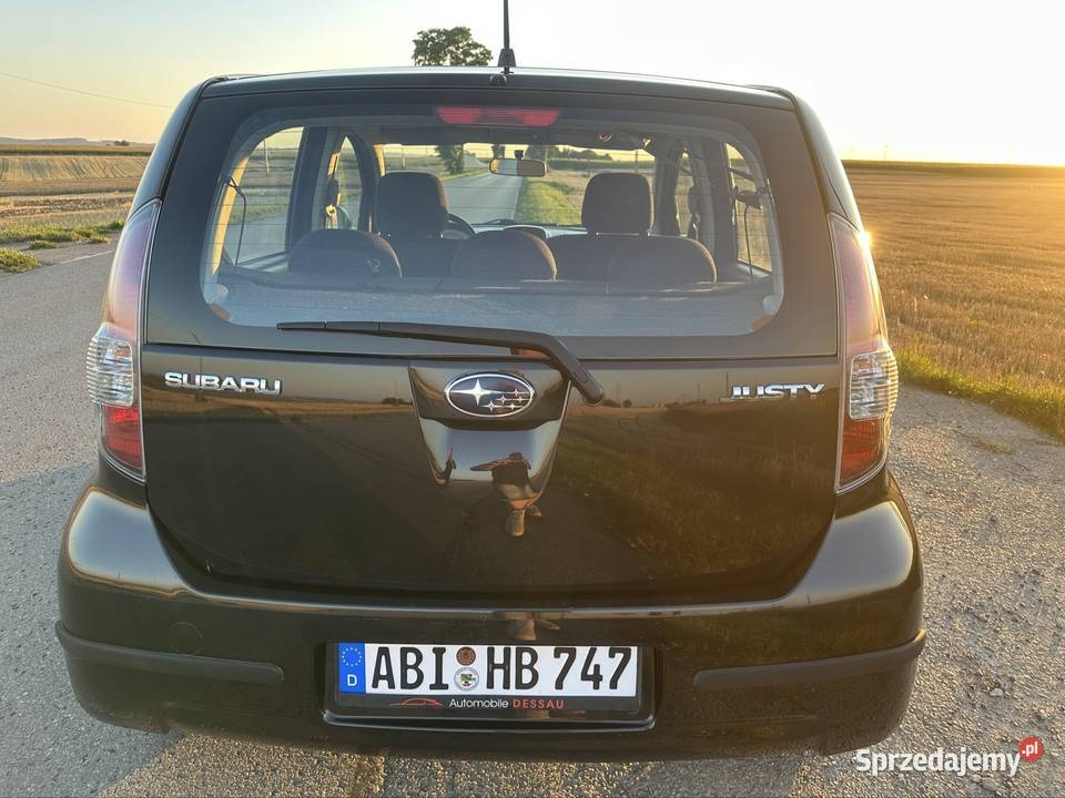 Subaru Justy IV 10 70 2011 z Niemiec poduszka powietrzna Przeworsk
