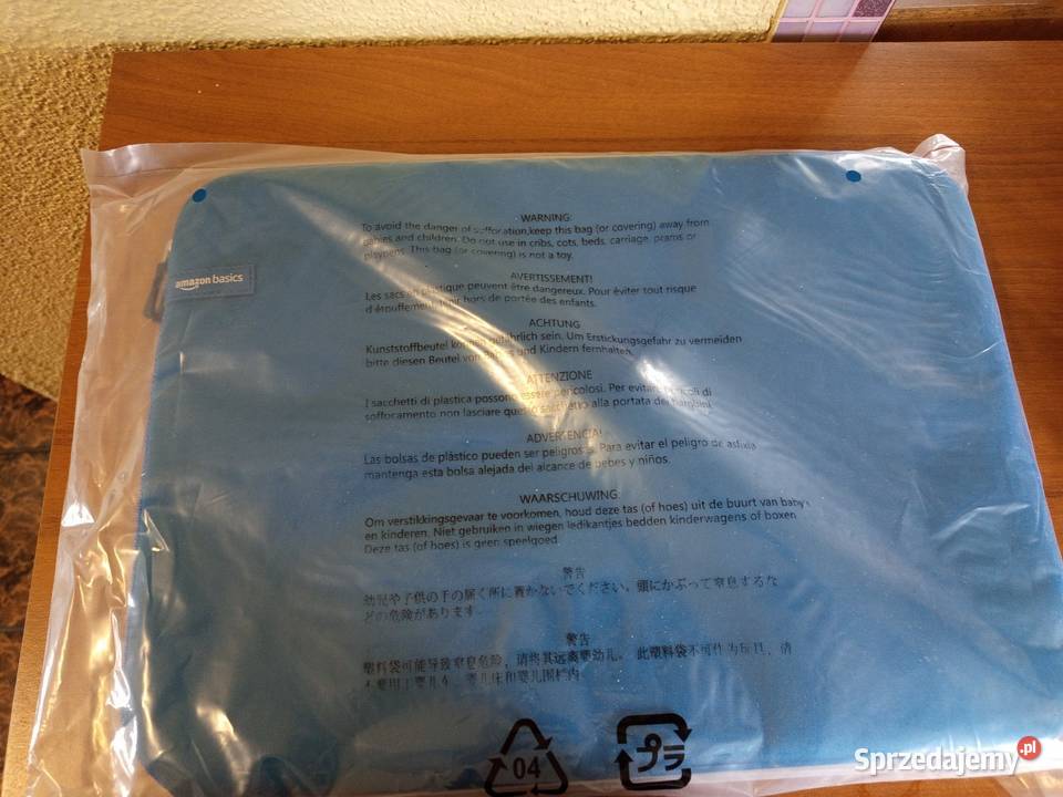 Niebieska torba na laptop Świdnica sprzedam