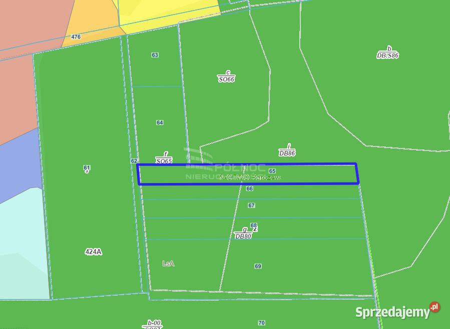 Działki rolne Wola Wereszczyńska gmina Urszulin lubelskie sprzedam