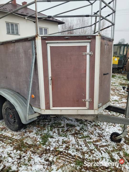 Przyczepa do przewozu koni podkarpackie Umieszcz
