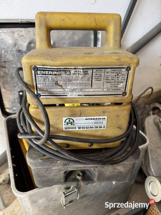 Enerpac pud1100e pompa hydrauliczna