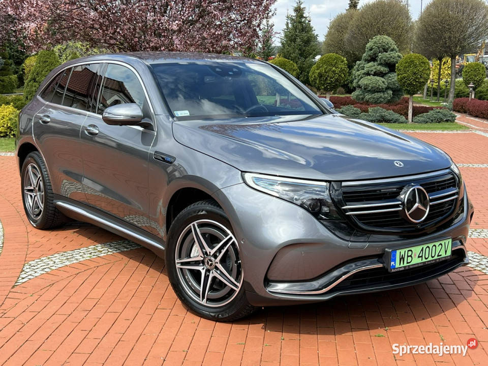 Mercedes EQC 400 AMG 4Matic Salon Gwarancja Stan klimatyzacja Widełki